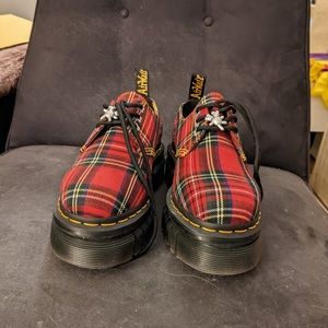 Doc Marten Audrick Heaven Tartan Shoes